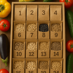 Calendrier de l'avent potager