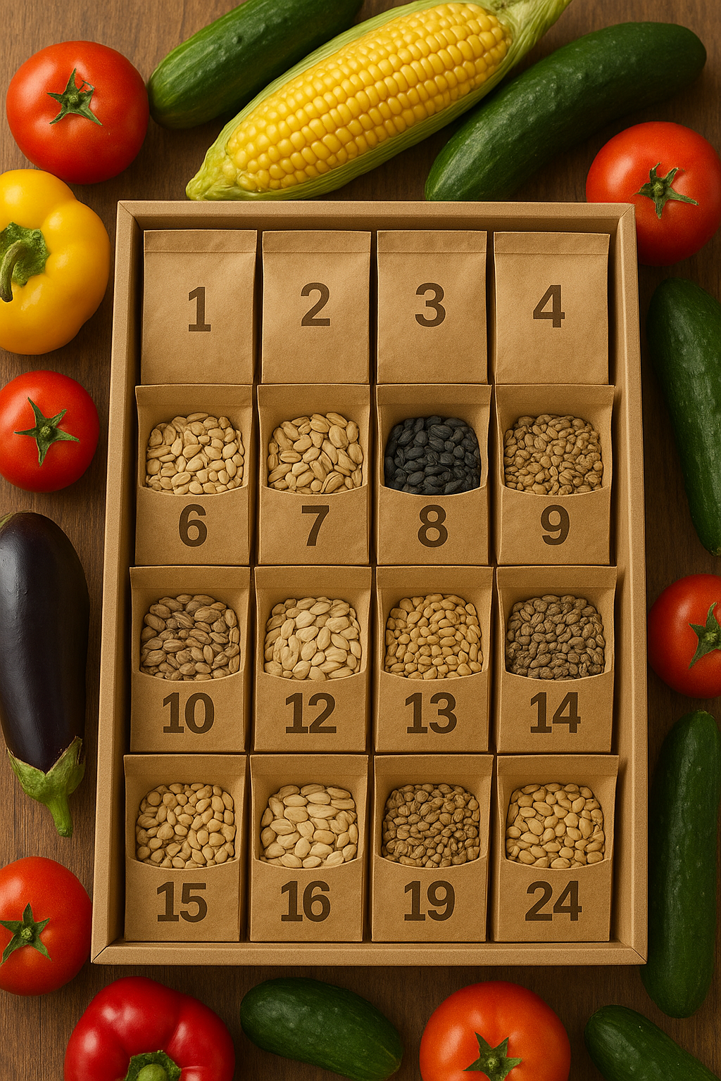 Calendriers de l'avent potagers
